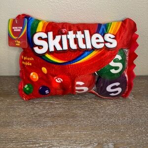 New Target Skittles pillow with removable Skittle Plush